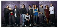 Saturday Night Live - Classics – (32. Staffel) - (v.l.n.r.) Darrell Hammon, Amy Poehler, Kenan Thompson, Jason Sudeikis, Andy Samberg, Fred Armisen, Bill Hader, Kristen Wiig, Will Forte, Maya Rudolph und Seth Myers ...