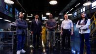 The Blacklist – L-R: Herbie Hambright (Alex Brightman), Harold Cooper (Harry Lennix), Dembe Zuma (Hisham Tawfiq), Donald Ressler (Diego Klattenhoff), Siya Malik (Anya Banerjee)