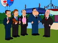 American Dad! – L-R: Jackson, John, Dick, Stan, Avery Bullock