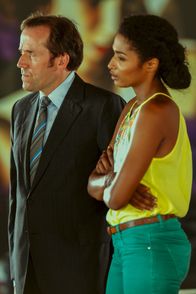 Death in Paradise – DI Richard Poole (Ben Miller, l.) und Camille Bordey (Sara Martins, r.)