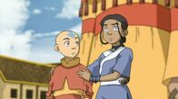 Avatar - Herr der Elemente – L-R: Aang, Katara