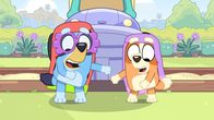 Bluey – L-R: Bluey, Bingo