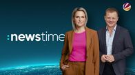 SAT.1 :newstime – Claudia von Brauchitsch (l.); Marc Bator (r.)