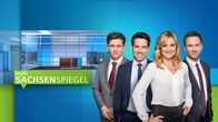 SachsenSpiegel – Moderatorenteam Andreas F. Rook, Gesine Schöps, Tino Böttcher und Anja Koebel (v.l.)