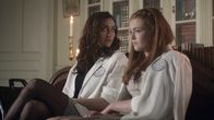 Todesengel - The Hexecutioners – L-R: Olivia Bletcher (Sarah Power), Malison McCourt (Liv Collins)