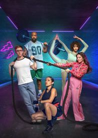 neoriginal: Pumpen – Von links: Tom (Timur Bartels), Papis (Tino Führer), Flora (Lo Rivera), Shae (Taynara Silva-Wolf), Mia (Lotte Becker)
