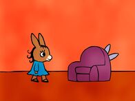 Trotro – Lilli ist zu Besuch. TROTRO will unbedingt Verstecken spielen. Doch so gut er sich auch versteckt, Lilli findet ihn einfach immer.