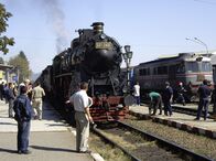 Eisenbahn-Romantik – Erster Stopp in der Walachei (Rumänien).