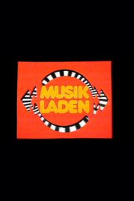 Musikladen – rbb Fernsehen MUSIKLADEN, "Präsentiert von Manfred Sexauer und Uschi Nerke" Uhr. Logo der Sendung.