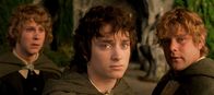 Der Herr der Ringe - Die Rückkehr des Königs – L-R: Pippin (Billy Boyd), Frodo (Elijah Wood) und Sam (Sean Astin)