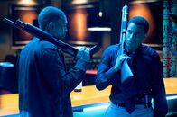 Takers - The Final Job – Jesse Attica (Chris Brown, l.) und Jake Attica (Michael Ealy, r.) sind Brüder. Zusammen sind sie Teil einer Verbrecherbande.