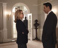 Madam Secretary – Elizabeth McCord (Téa Leoni, l.); Craig Sterling (Julian Acosta, r.)