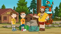 American Dad! – L-R: Snot, Steve, Chief Danny