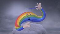 Wolkenkinder – Herr Regenbogen dirigiert das Gewitter-Orchester.