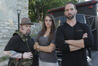 Die Geister von Shepherdstown – L-R: Bill Hartley, Elizabeth Saint and Nick Groff.