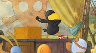 Der kleine Rabe Socke – Socke behauptet ein großer Zauberkünstler zu sein.