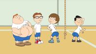 American Dad! – L-R: Barry, Steve, Snot, Toshi