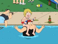 American Dad! – L-R: Jessica, Stan