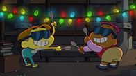 Big City Greens – L-R: Cricket Green, Remy