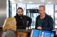 Tatort – ARD/HR TATORT: DER TURM, Fernsehfilm, Deutschland 2018, Buch und Regie: Lars Henning Uhr im ERSTEN. Jonas (Isaak Dentler, li.) und Paul Brix (Wolfram Koch).