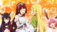 How Not to Summon a Demon Lord – L-R: Rem, Alicia, Shera und Sylvie