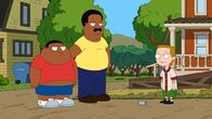 The Cleveland Show – L-R: Cleveland Brown Jr., Cleveland Brown, Ernie Krinklesac