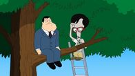 American Dad! – Stan, l.; Roger, r.