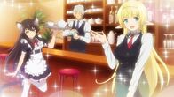 How Not to Summon a Demon Lord – L-R: Rem, Diablo, Shera