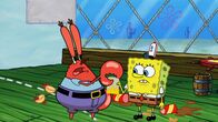 SpongeBob Schwammkopf – L-R: Mr. Krabs, SpongeBob