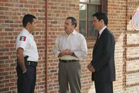 Criminal Minds – Jason Gideon (Mandy Patinkin, M.); Aaron Hotchner (Thomas Gibson, r.)