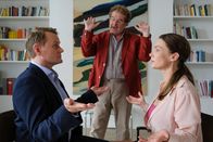 Die Wunderübung – Valentin (Devid Striesow), Therapeut (Erwin Steinhauer), Joana (Aglaia Szyszkowitz).