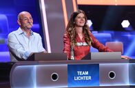 Quizduell - Olymp – Moderator mit Ehefrau.