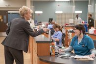 St. Denis Medical – ST. DENIS MEDICAL -- "You Gotta Have a Plan" Episode 109 -- Pictured: (l-r) Wendi Mclendon Covey as Joyce, Allison Tolman as Alex -- (Photo by: Ron Batzdorff/NBC)