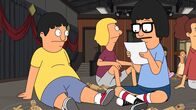 Bob's Burgers – Vorne: Gene, l.; Tina, r.
