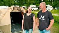 Wir werden Camper – Jan und Sarah Melssen auf dem Campingplatz Osebos in den Dutch Mountains.