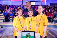 1, 2 oder 3 – Das gelbe Team aus Dresden/Sachsen hatte einen tollen Tag im Studio.