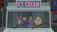 Bob's Burgers – L-R: Louise, Gene, Tina, Jen