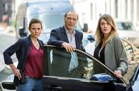 Tatort – L-R: Karin Gorniak (Karin Hanczewski), Peter Michael Schnabel (Martin Brambach) and Henni Sieland (Alwara Höfels)