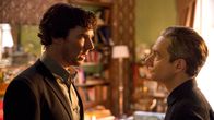 Sherlock – Sherlock (Benedict Cumberbatch) hofft vergeblich, dass Watson (Martin Freeman) ihm nicht die Schuld an dem Tod von Mary gibt.