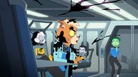 Star Trek: Lower Decks – Dr. T'ana (vorne), D'Vana Tendi (r.)