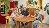 Grüße aus der Küche – Mika aus Kärnten hat Paul, Bernhard und Pauls Onkel Andi Bröseltopfen geschickt.