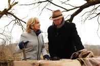 Sturm der Liebe – Nicola (Kerstin Gähte, l.); André (Joachim Lätsch, r.)