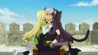 How Not to Summon a Demon Lord – L-R: Shera, Diablo und Rem