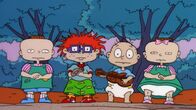 Rugrats – L-R: Phil DeVille, Chuckie Finster, Tommy Pickles, Lil DeVille