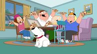 Family Guy – (v.l.n.r.) Meg Griffin; Brian Griffin; Peter Griffin; Stewie Griffin; Chris Griffin