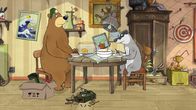 Unser Sandmännchen – Dr. Brumm hat für seine Freunde und sich spontan eine leckere Suppe gekocht.