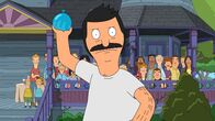 Bob's Burgers – Um einer drohenden Mieterhöhung zu entkommen, müssen Bob (vorne) und die anderen Mieter der Ocean Avenue auf Mr. Fischoeders Anwesen in einer erbitterten Schlacht gegeneinander antreten ..