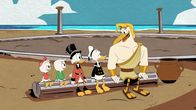 DuckTales – Huey Duck, Louie Duck, Scrooge McDuck, Donald Duck, Storkules