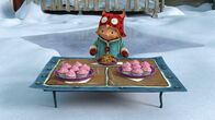 Snowsnaps Winterspiele – Nele will Jonas mit Selbstgebackenem überraschen.