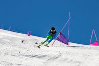 Ski alpin: Weltcup – Athlet im alpinen Skiwettbewerb